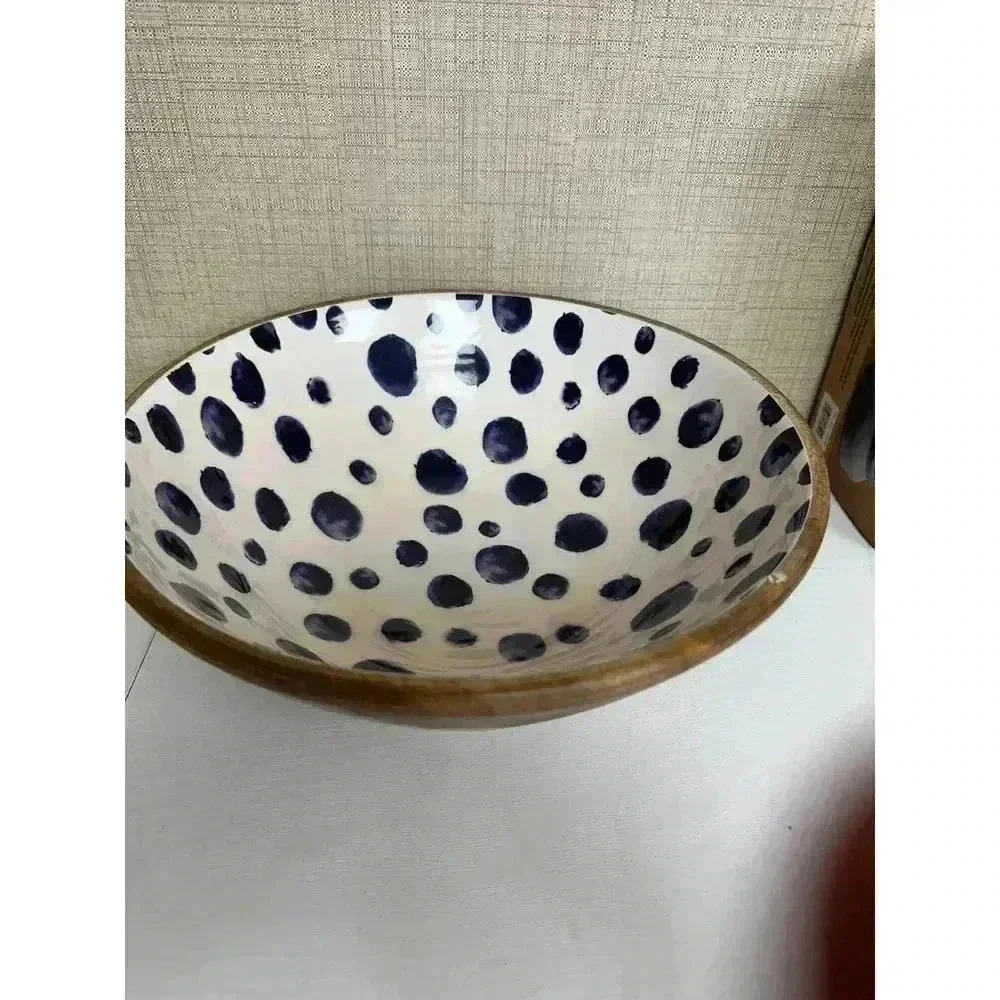 Mikasa Mango Wood Salad Bowl, USED - Picture 2 of 6
